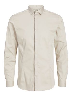 JPRBLAPARMA SHIRT L/S NOOS Moonbeam-SUPER SLIM