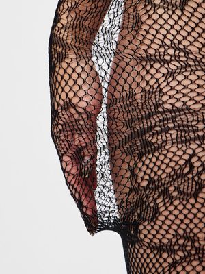 PCJANE JACQUARD TIGHTS NOOS Black
