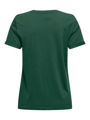 ONLKITA LIFE S/S TOP NOOS Pineneedle-Gold glitter heart