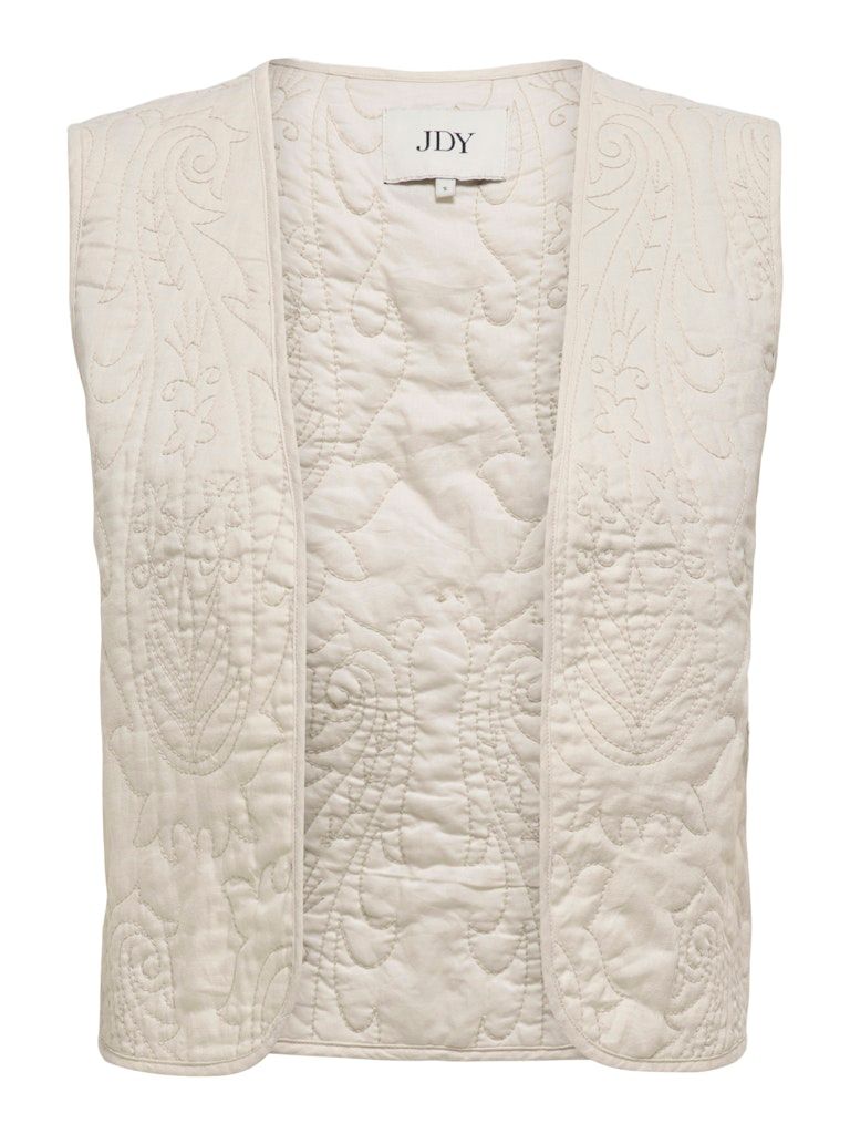 JDYAMIA S/L QUILTED WAISTCOAT WVN Sandshell