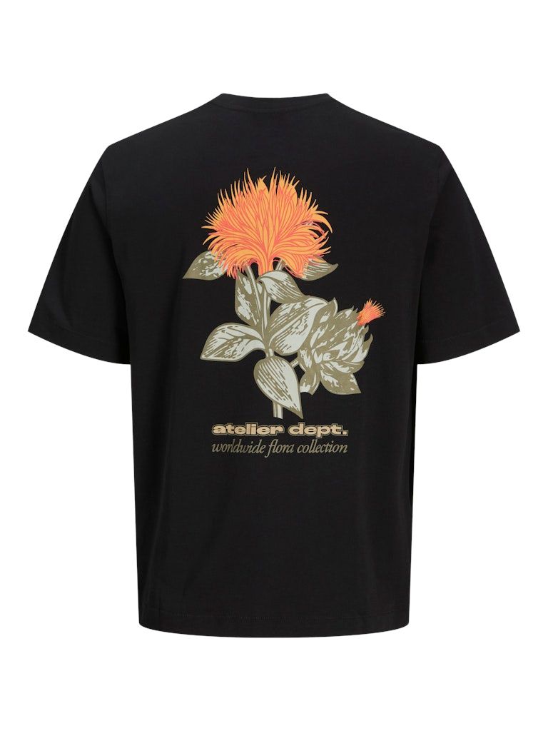 JJRODY TEE SS CREW NECK Black