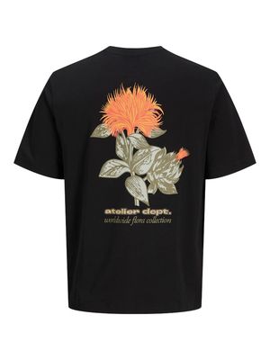 JJRODY TEE SS CREW NECK Black