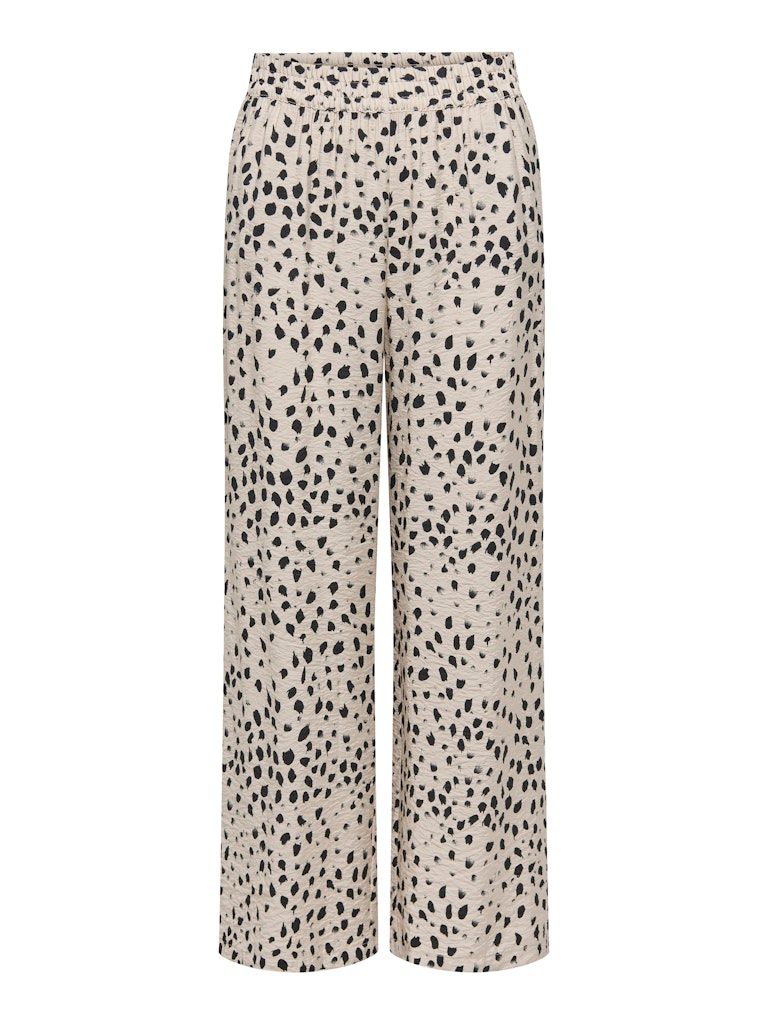 JDYTROYA LIFE MW WIDE PANT DIA Silver Lining-04-25-28 BLACK
