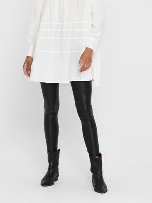 JDYSTINE PU LEGGINGS JRS NOOS Black