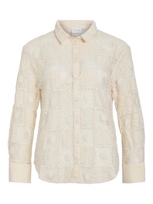 VIVECA L/S SHIRT/BFS Birch