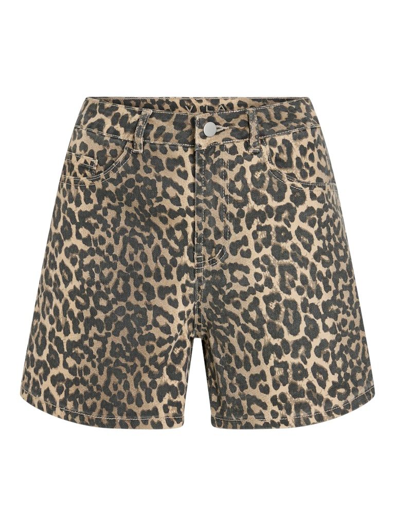 VICHIA RW DENIM SHORTS Birch-LEO