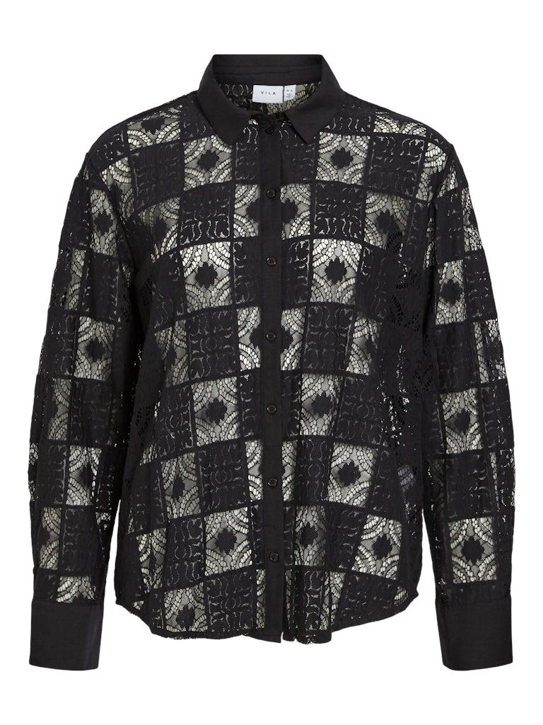 VIVECA L/S SHIRT/BFS Black Beauty