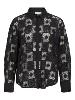 VIVECA L/S SHIRT/BFS Black Beauty