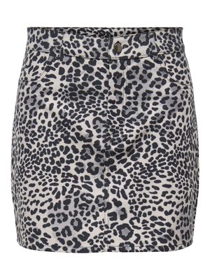 JDYRAY MW MINI SKIRT PNT Vapor Blue-GREY-BLACK LEO