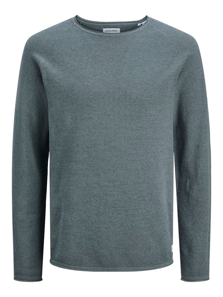 JJEHILL KNIT CREW NECK NOOS Stormy Weather/Twist