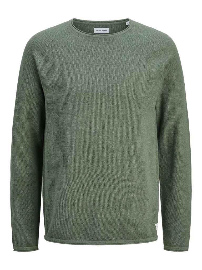 JJEHILL KNIT CREW NECK NOOS Laurel Wreath/Twist