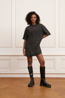 T-shirt dress Roxy BLACK
