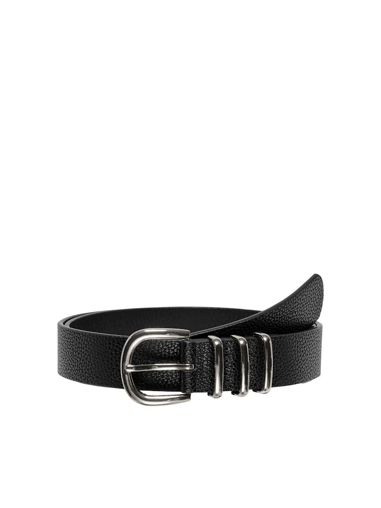 ONLVIOLA PU JEANS BELT ACC Black/SILVER METAL