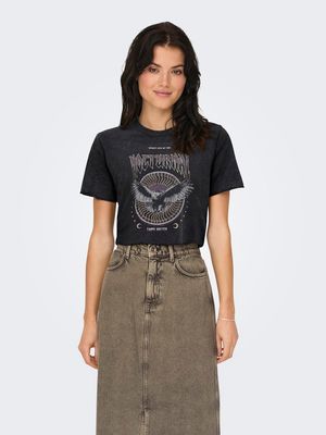 ONLLUCY LIFE REG S/S TOP JRS NOOS Black/Nocturnal