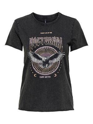 ONLLUCY LIFE REG S/S TOP JRS NOOS Black/Nocturnal