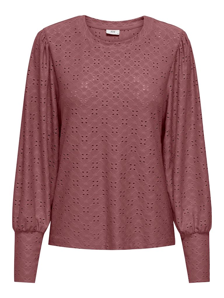 JDYCATHINKA L/S BELLSLEEVE TOP JRS NOOS Rose Brown