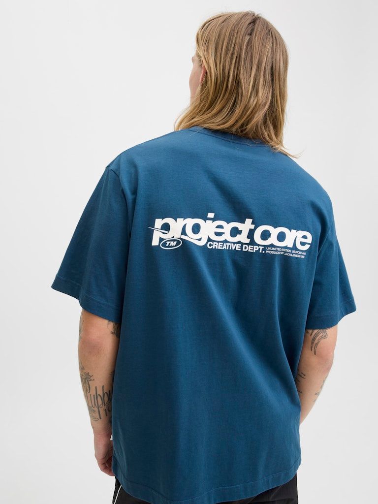 JCOUNION BACK PRINT TEE SS CREW NOOS Titan