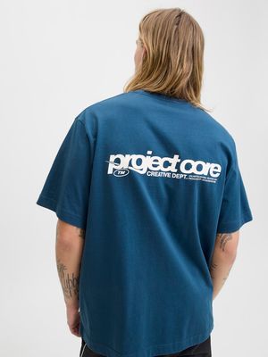 JCOUNION BACK PRINT TEE SS CREW NOOS Titan