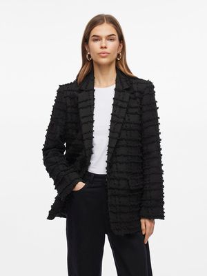 VIARISANA L/S BLAZER/BFS Black Beauty