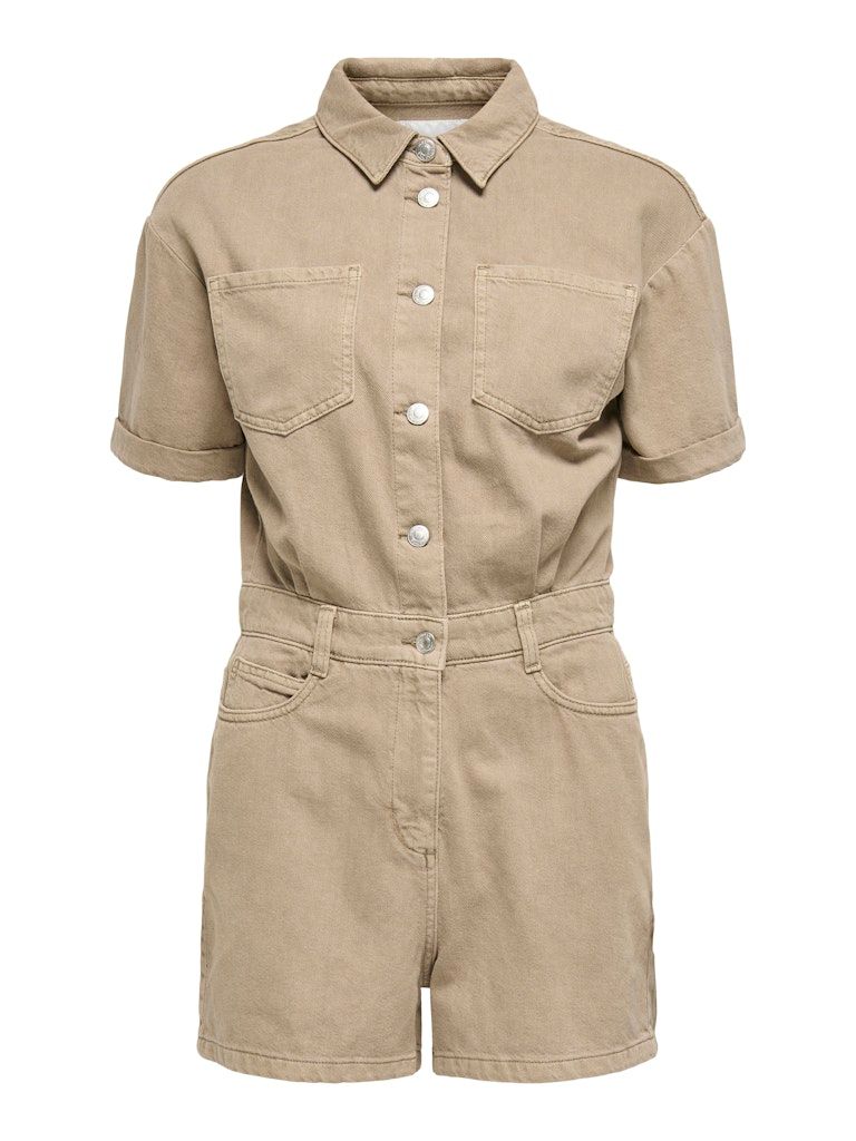ONLPRIME S/S PLAYSUIT PNT Fungi