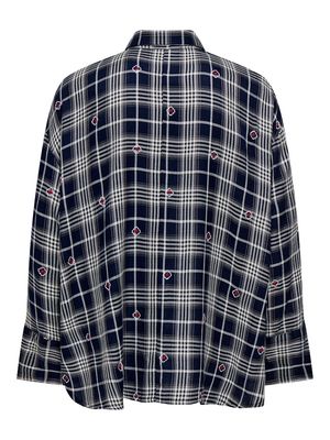 ONLGRACE LIRA LIFE LS EMB SHIRT WVN Naval Academy/CLOUD