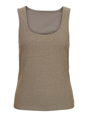 ONLEA GLITTER S/L 2-WAYS TOP JRS NOOS Falcon/Gold glitter
