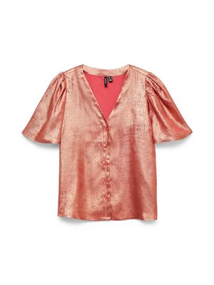 VMAMALIA SS V-NECK TOP EXP Baked Apple