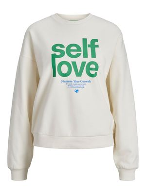JXMIMI RLX LS PRINT CREW SWT Vanilla Ice-Self love