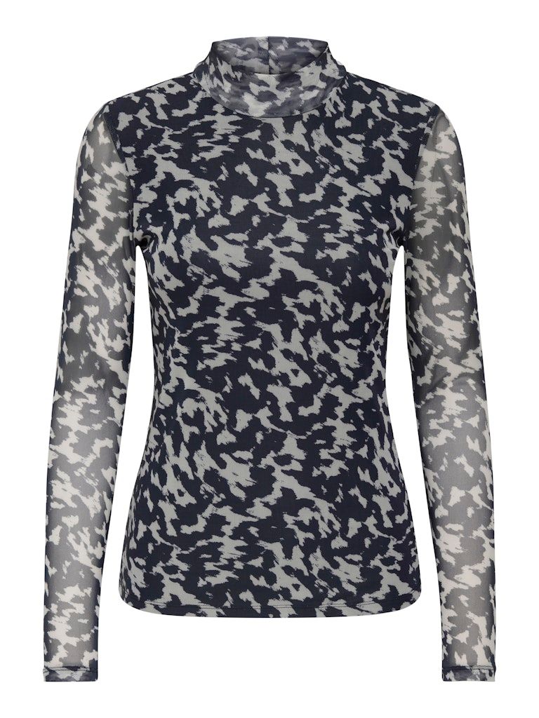 ONLERICA LIFE MESH L/S TOP JRS NOOS  Blue Graphite/Rodeo