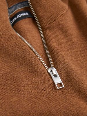 JJEEMIL KNIT HALF ZIP NOOS Monks Robe