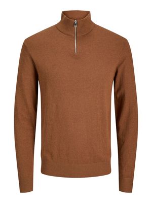 JJEEMIL KNIT HALF ZIP NOOS Monks Robe