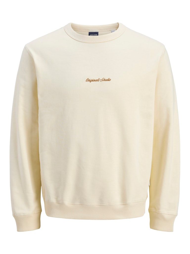 JORNORREBRO EMB TEE SS CREW NECK NOOS Antique White