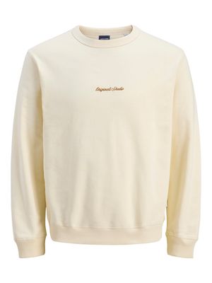 JORNORREBRO EMB TEE SS CREW NECK NOOS Antique White