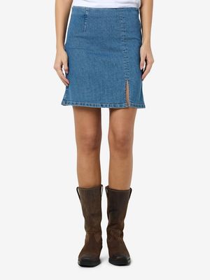 NMDEBBY NM SLIM SKIRT VI518MB NOOS Medium Blue Denim