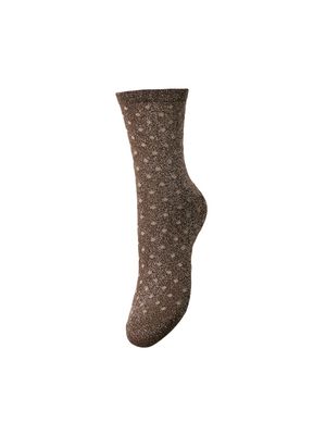 PCSEBBY GLITTER LONG PATTERN NOOS BC Morel/SMALL DOTS IN
