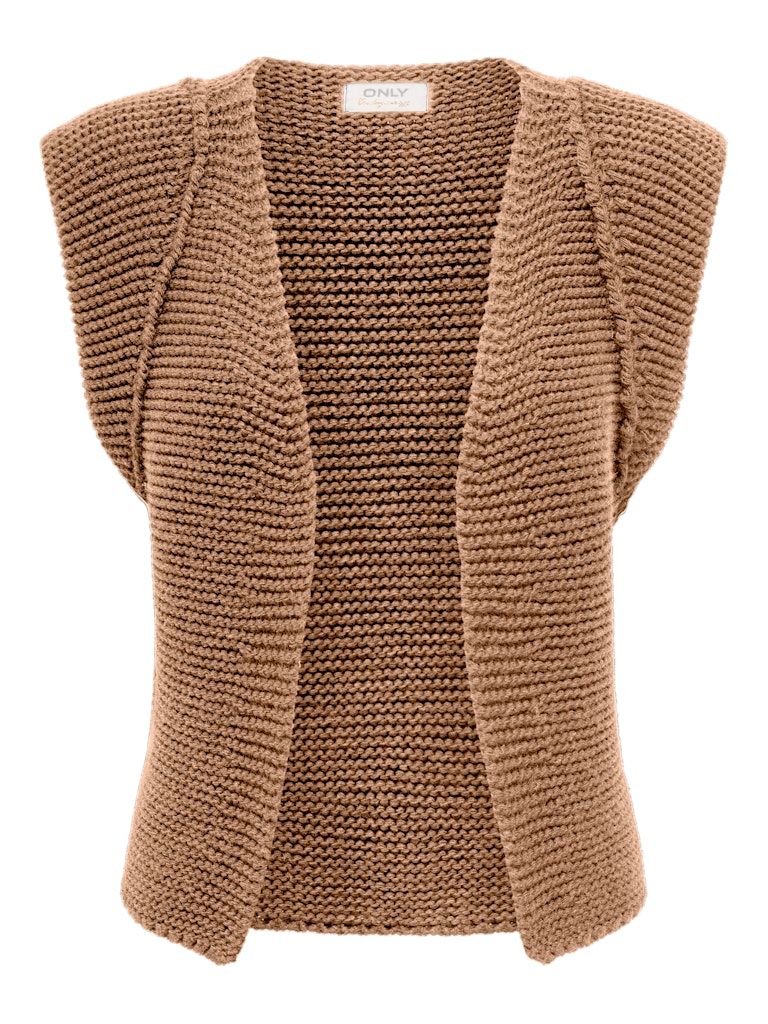 ONLLOUI VEST EX KNT Toasted Coconut