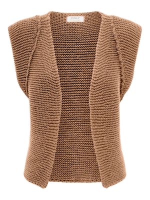 ONLLOUI VEST EX KNT Toasted Coconut