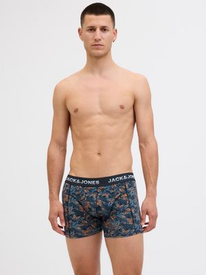 JACMAXWELL TRUNKS 3 PACK SN Dark Navy/Dark navy