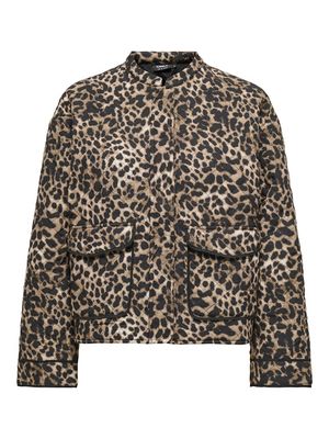 ONLHALLIE QUILTED JACKET OTW NOOS Sandshell/LEO