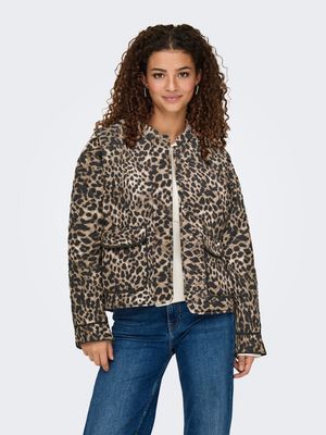 ONLHALLIE QUILTED JACKET OTW NOOS Sandshell/LEO