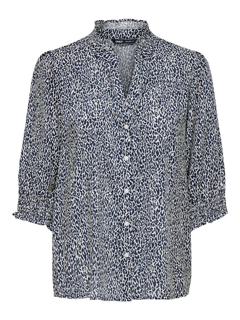 ONLRAYA 3/4 SHIRT WVN NOOS Night Sky/LOUI LEO