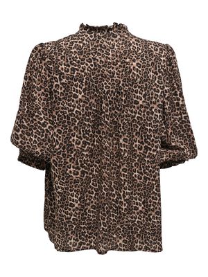 ONLRAYA 3/4 SHIRT WVN NOOS Silver Mink/ANIMAL