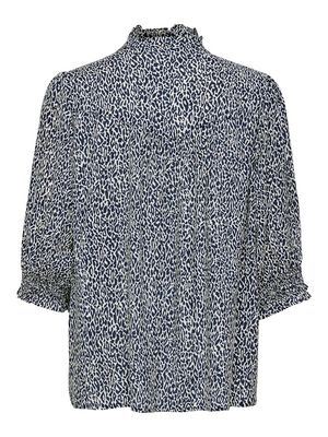 ONLRAYA 3/4 SHIRT WVN NOOS Night Sky/LOUI LEO