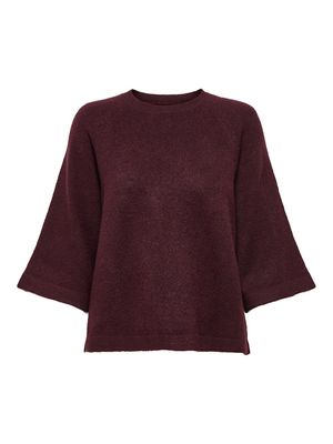 ONLSIMONI 3/4 PULLOVER KNT NOOS Port Royale/MELANGE