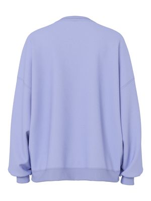 PCFILI LS O-NECK OVERSIZED SWEAT JRS D2D Baby Lavender-Front print-LA