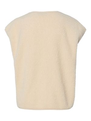 PCKATTY TEDDY VEST BC Birch