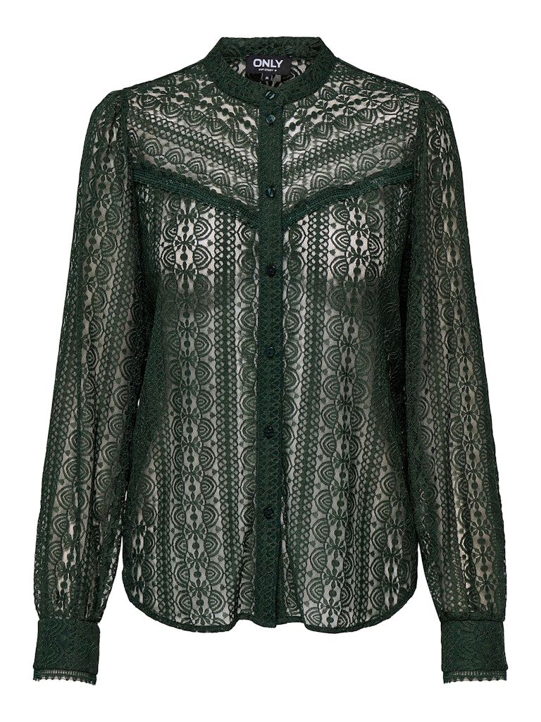 ONLREBA LACE L/S SHIRT WVN NOOS Scarab