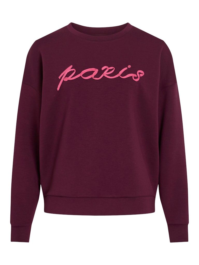 VISIF L/S O-NECK SWEAT TOP/KA Fig-PARIS