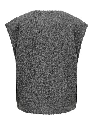 ONLMILA LIFE WAISTCOAT CS OTW Dark Grey Melange