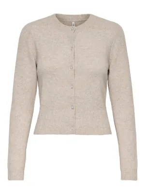 ONLHAVANNA LS BUTTON CARDIGAN KNT  Pumice Stone-Melange-Bling but